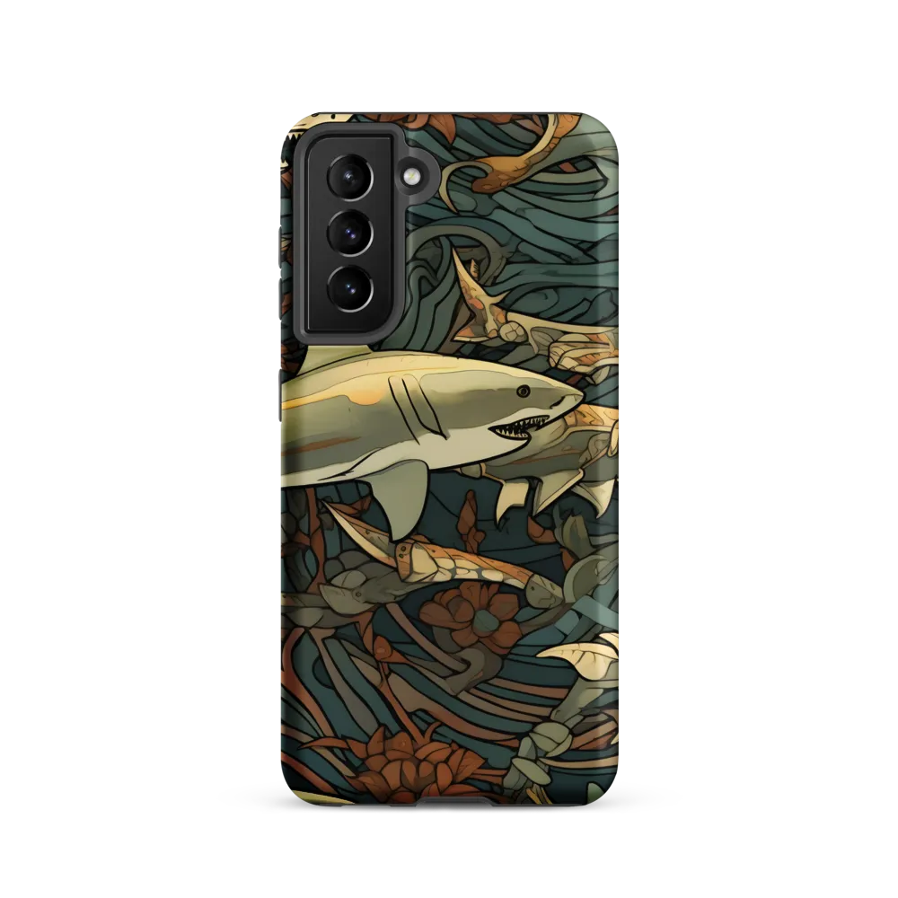 Dynamic Harmony of Sharks and Flora