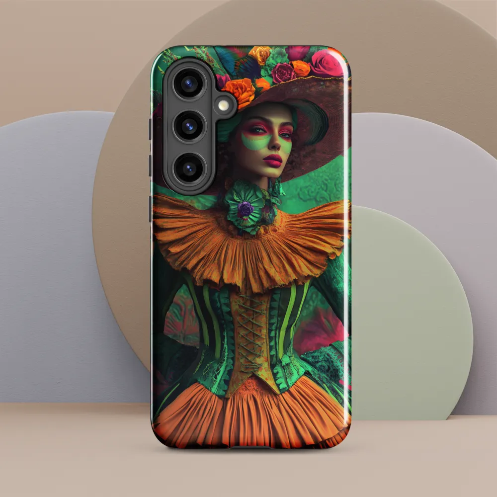 Ethereal Elegance in Color | Phone Case |  S24 Plus | Tough Case | Glossy