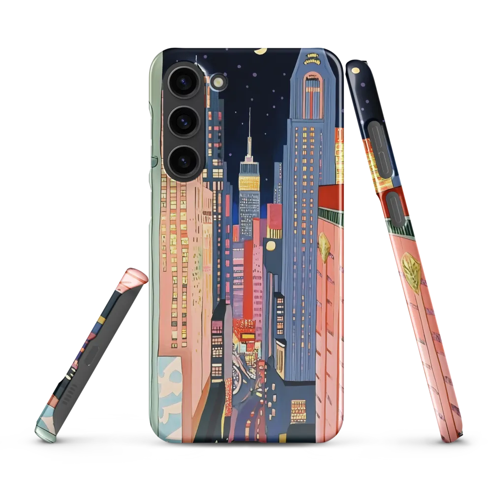 Urban Dreamscape: A Pop Art Night | Phone Case |  S23 Plus | Snap Case | Glossy