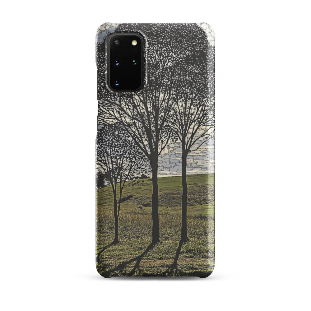 Tranquil Shadows: A Silhouette of Nature
