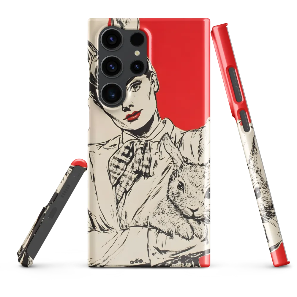 Whimsical Elegance: The Rabbit Lady