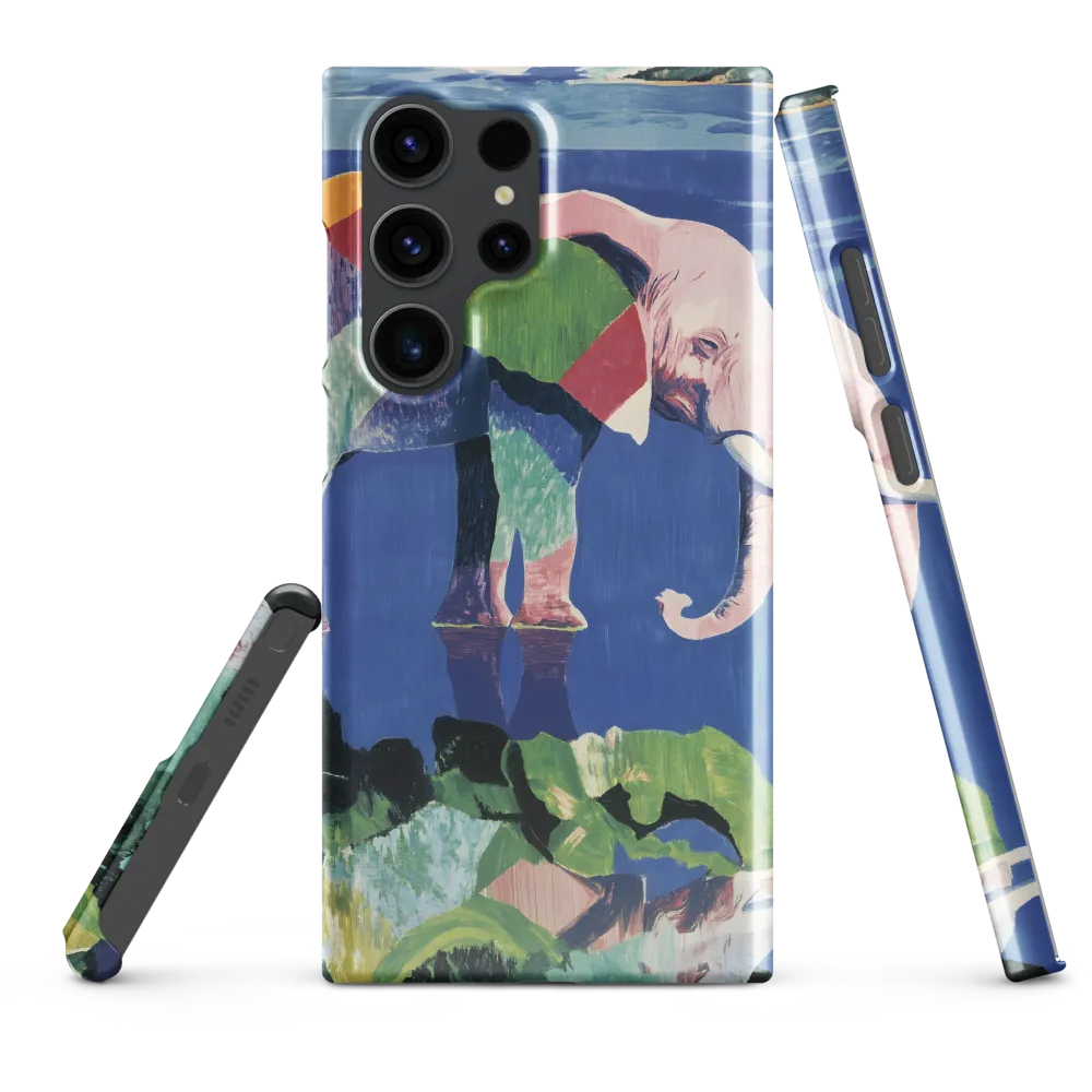 Serenity in Color: The Elephants of Reflection