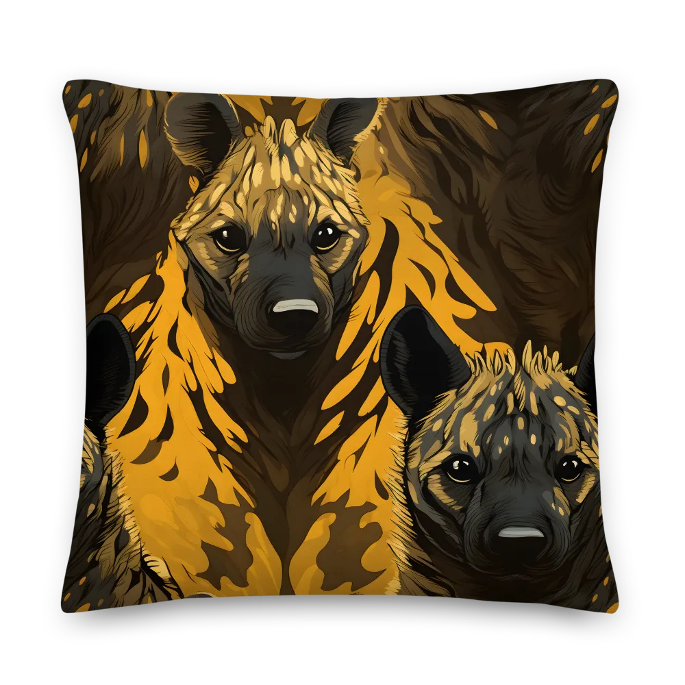 The Call of the Wild: Hyena Harmony | Pillow & Pillow Case | Multiple Sizes