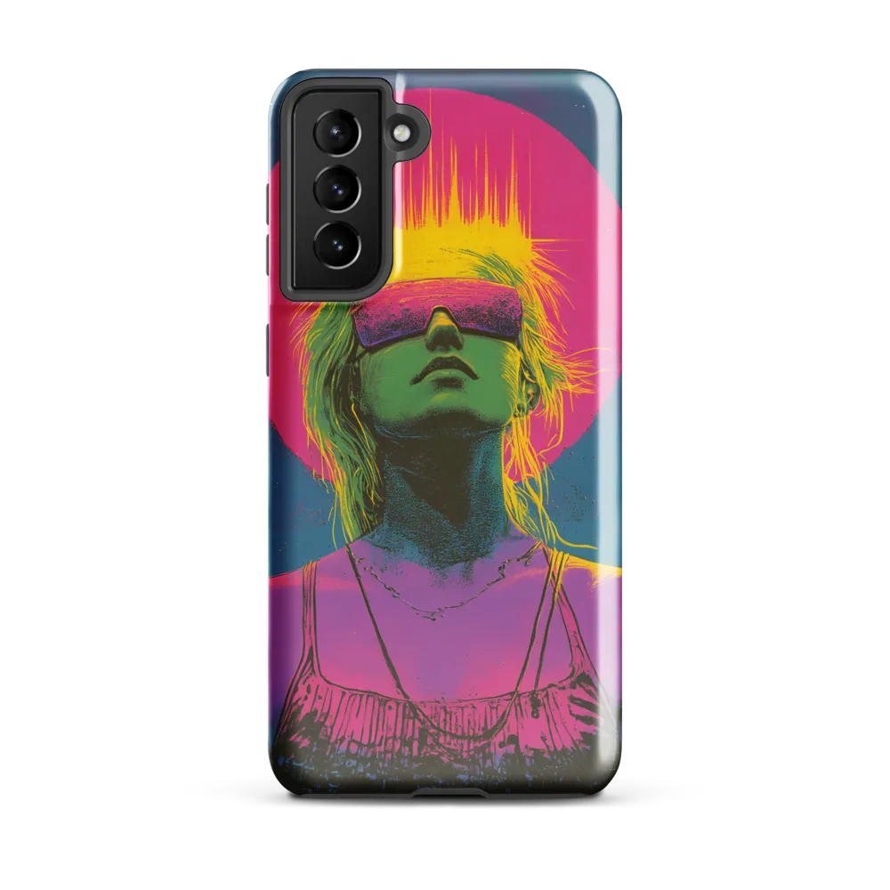 Neon Dreams: Portrait of a Modern Muse