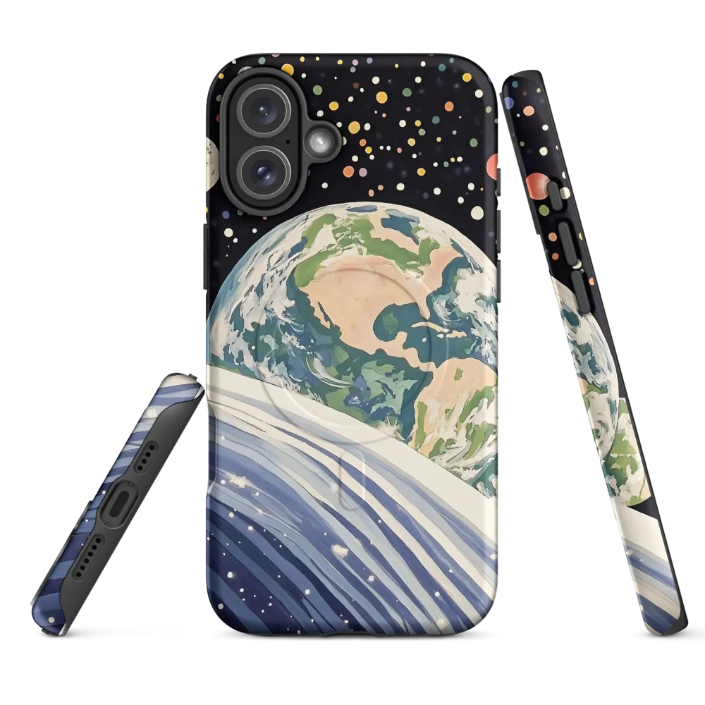 Celestial View: A Surreal Journey Through Space