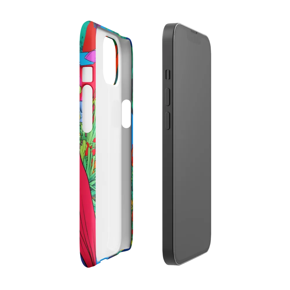 Crowned Surrealism | Phone Case |  13 | Snap Case | Matte