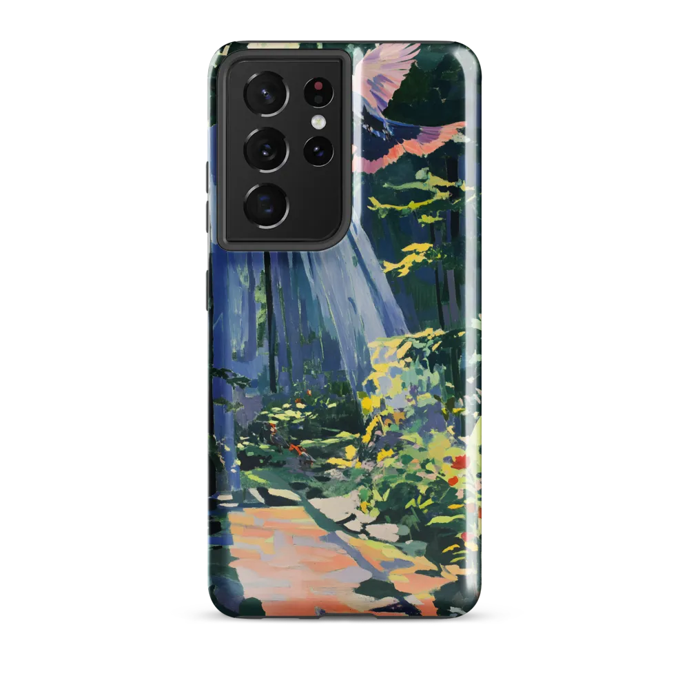 Flight of Light: A Serene Forest
