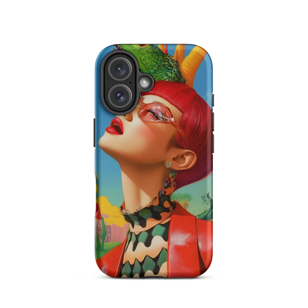 Whimsical Fantasy: A Surreal Portrait | Phone Case