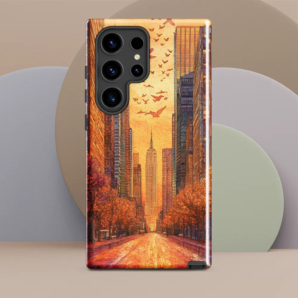 Golden Avenue — Birds Above the Skyline