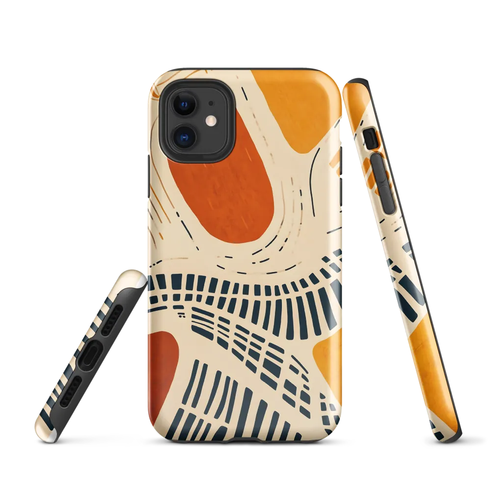Urban Patterns in Harmony | Phone Case |  11 | Tough Case | Glossy