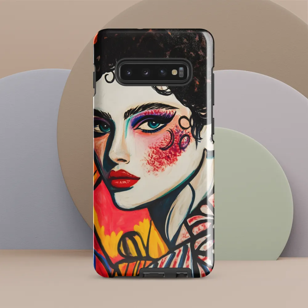 Eloquent Gaze | Phone Case |  S10 Plus | Tough Case | Glossy