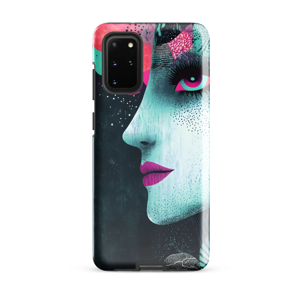 Mystical Beauty in Blue and Pink | Phone Case |  S20 Plus | Tough Case | Glossy