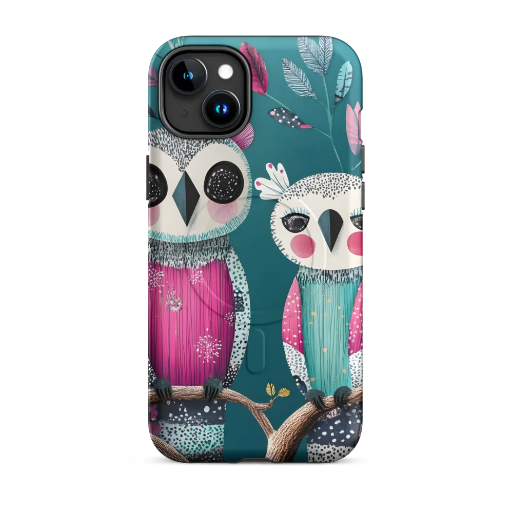 Whimsical Duo: A Celebration of Nature and Color