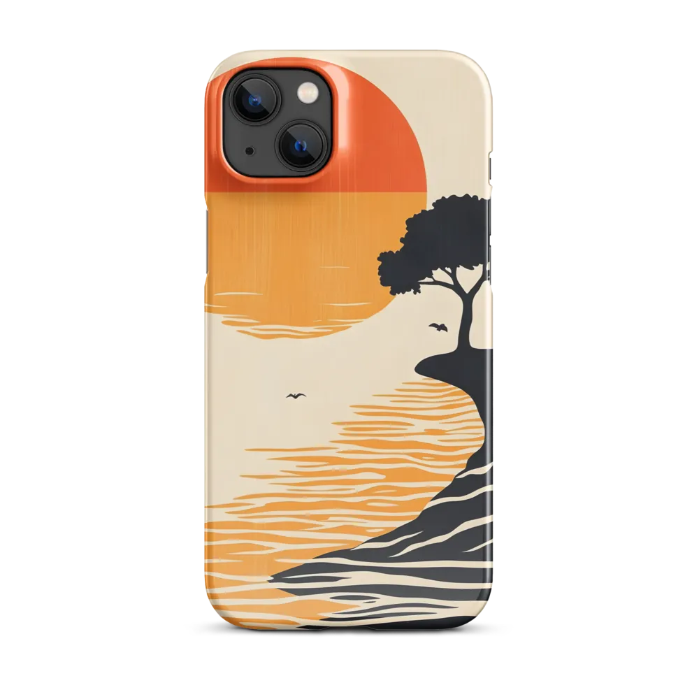Serene Sunset | Phone Case |  14 Plus | Snap Case | Glossy
