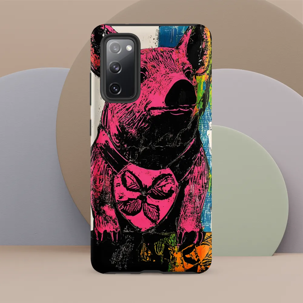 Vibrant Hearted Pig