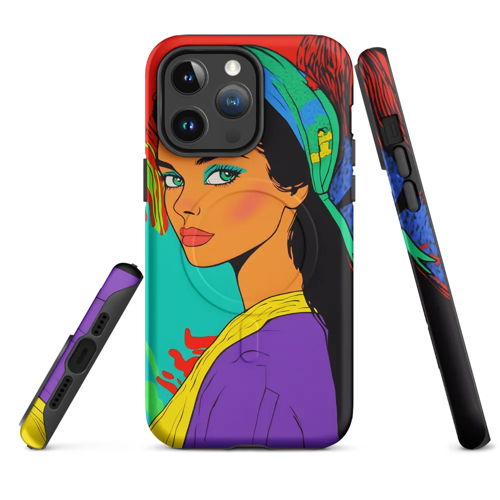 Vibrant Elegance | Phone Case |  14 Pro Max | MagSafe® Tough Case | Matte