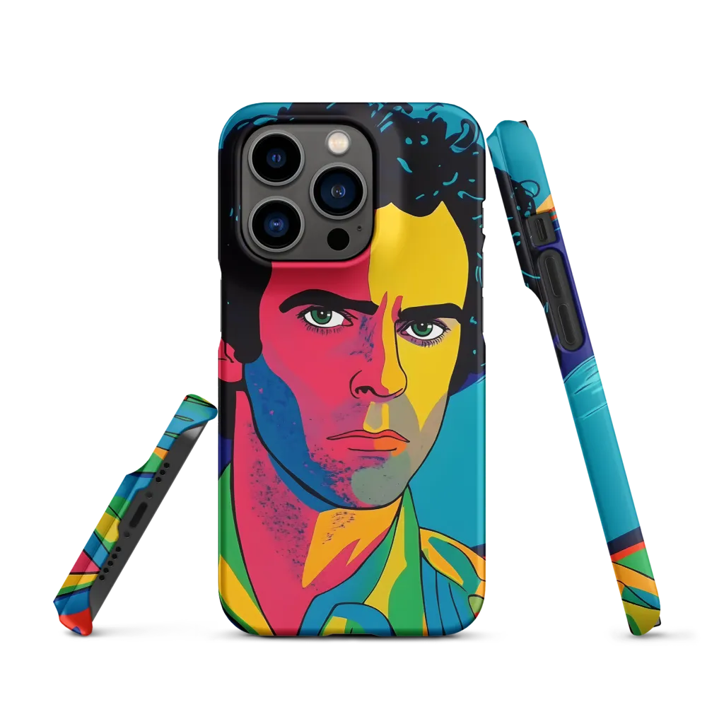 Electric Visage: A Portrait of Vibrance