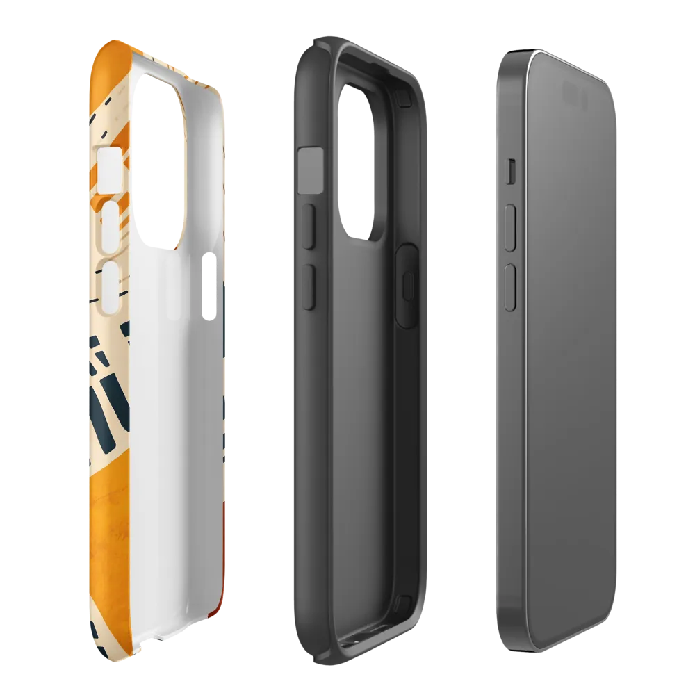 Urban Patterns in Harmony | Phone Case |  14 Pro | Tough Case | Matte