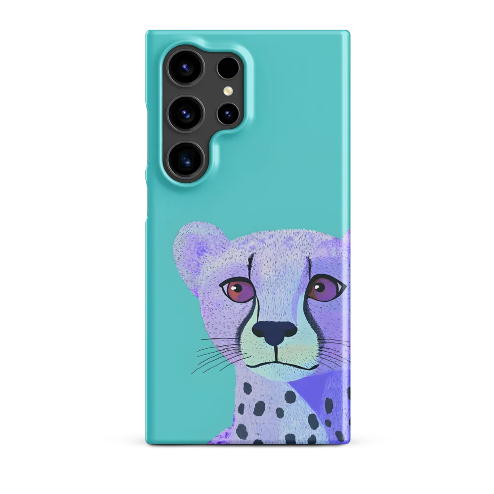 Curious Cheetah | Phone Case |  S24 Ultra | Snap Case | Matte