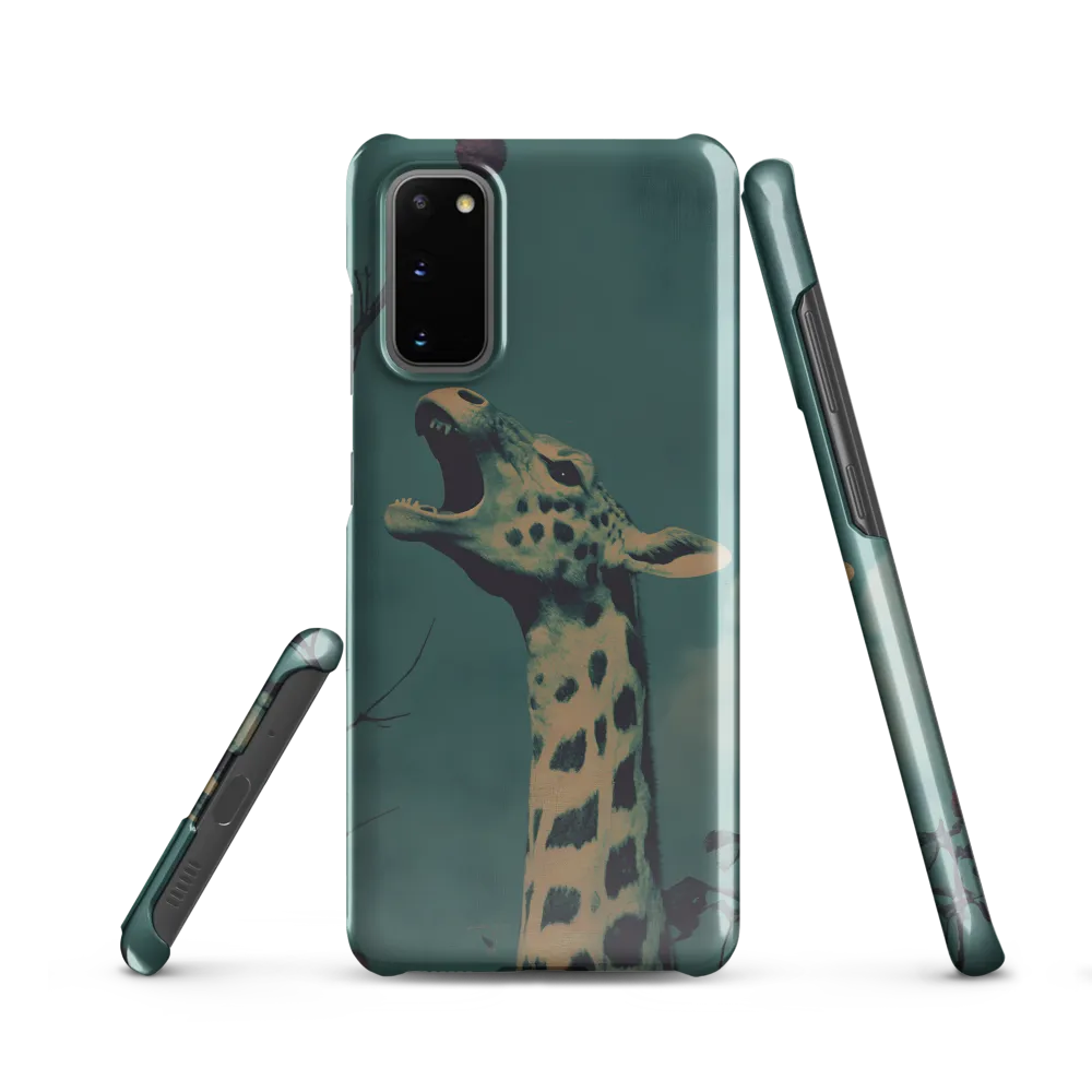 Whispers of the Tall: A Surreal Giraffe Encounter