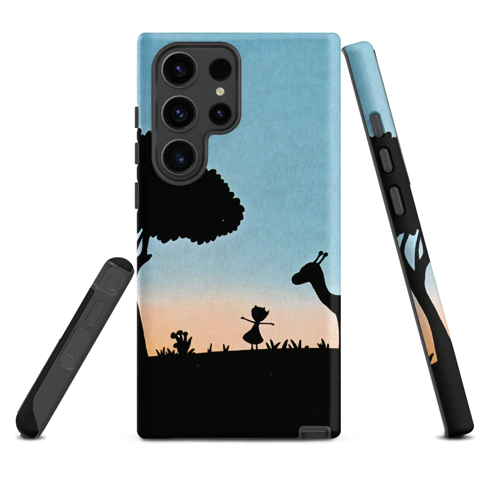 Curiosity in the Silhouette | Phone Case |  S23 Ultra | Tough Case | Matte