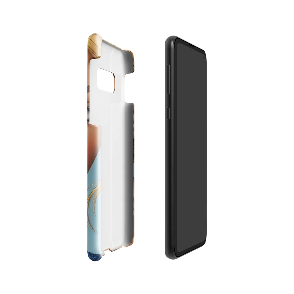 Serenity in Blue | Phone Case |  S10e | Snap Case | Glossy