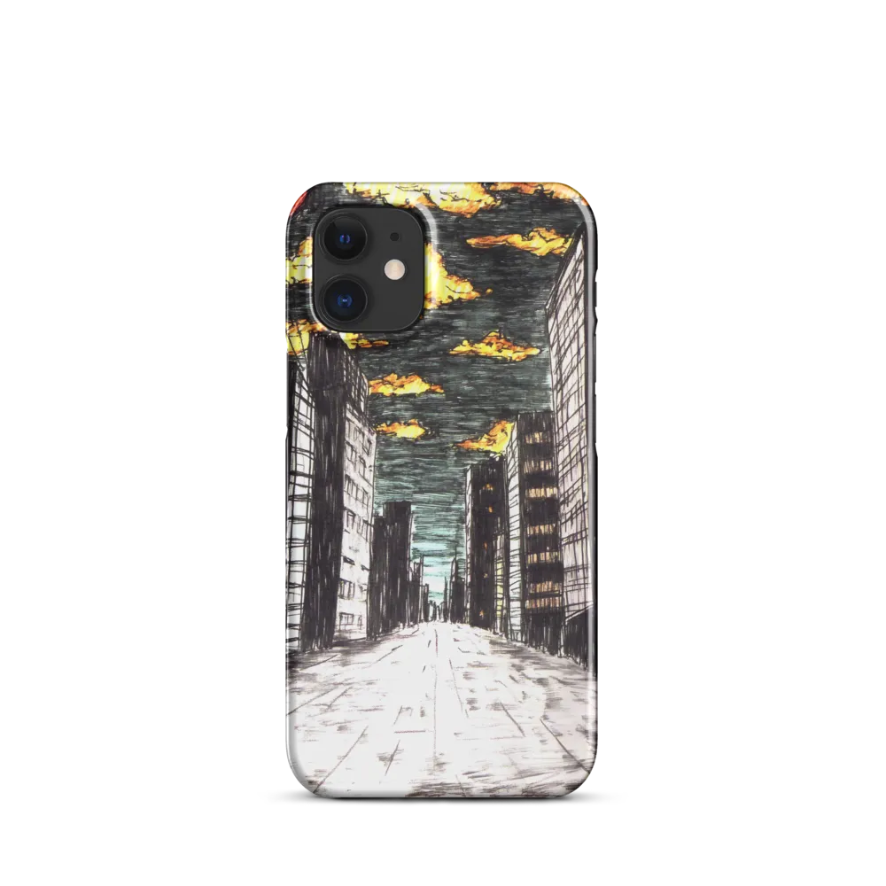 Eclipsed Cityscape