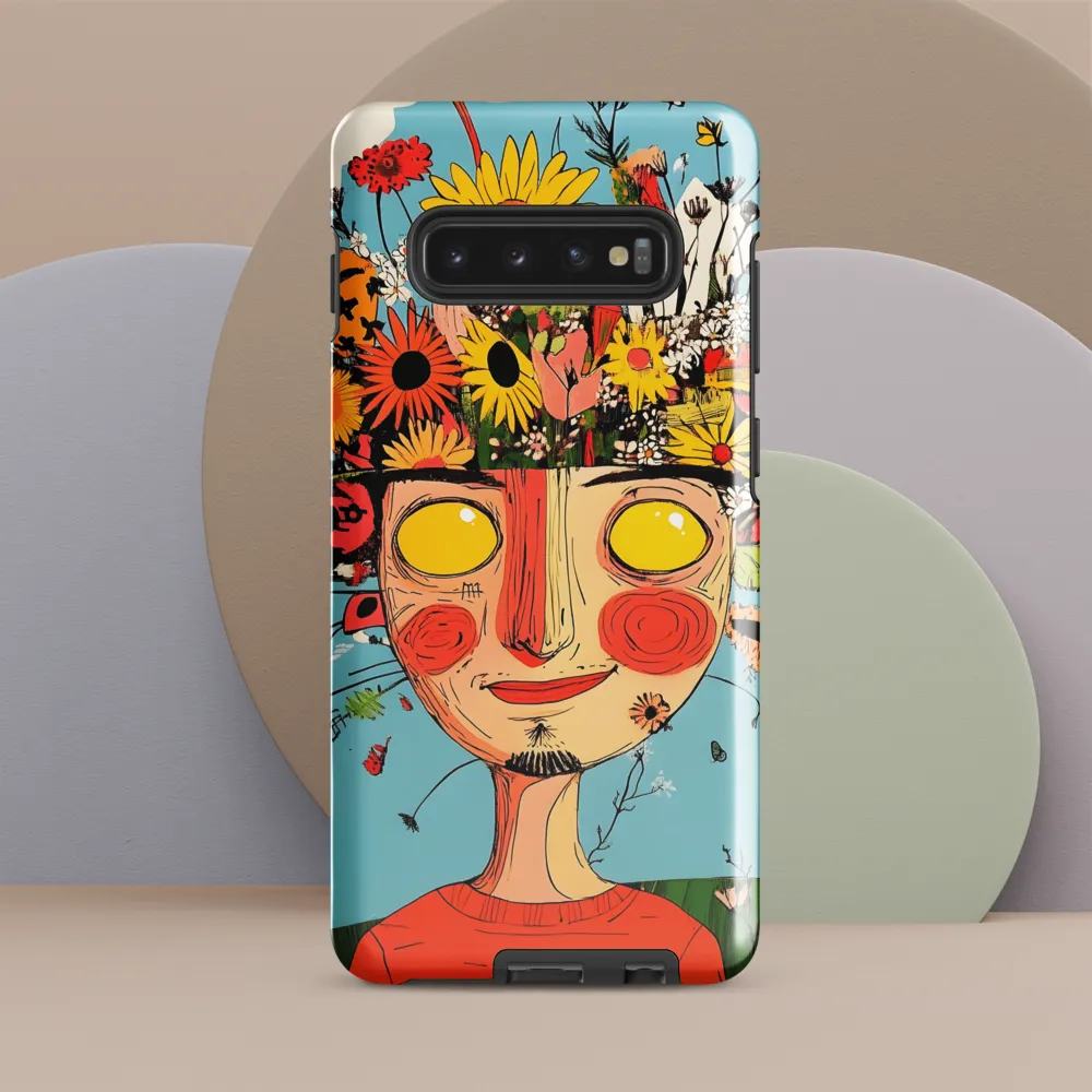 Whimsical Bloom | Phone Case |  S10 Plus | Tough Case | Glossy