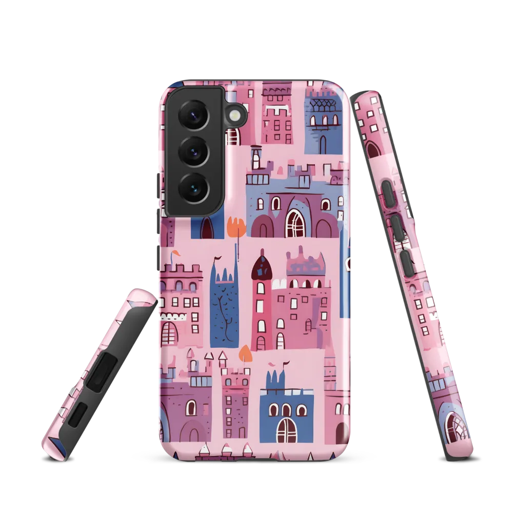 Whimsical Castles: A Playful Tapestry | Phone Case |  S22 | Tough Case | Glossy