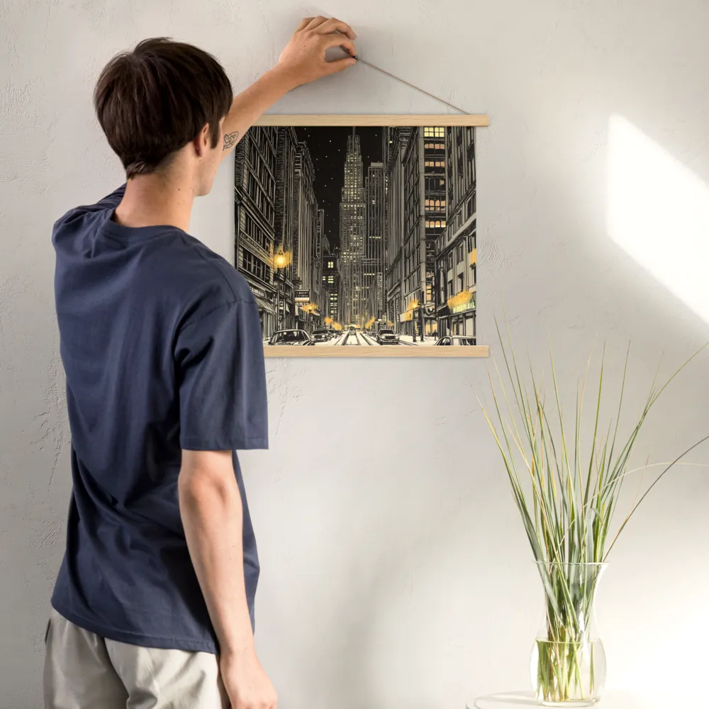Whispers of the Night City | Art Print