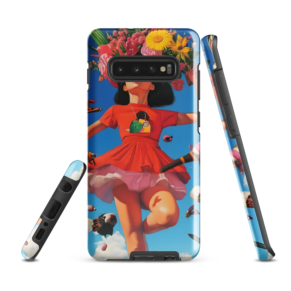 Joyful Whimsy | Phone Case |  S10 Plus | Tough Case | Glossy