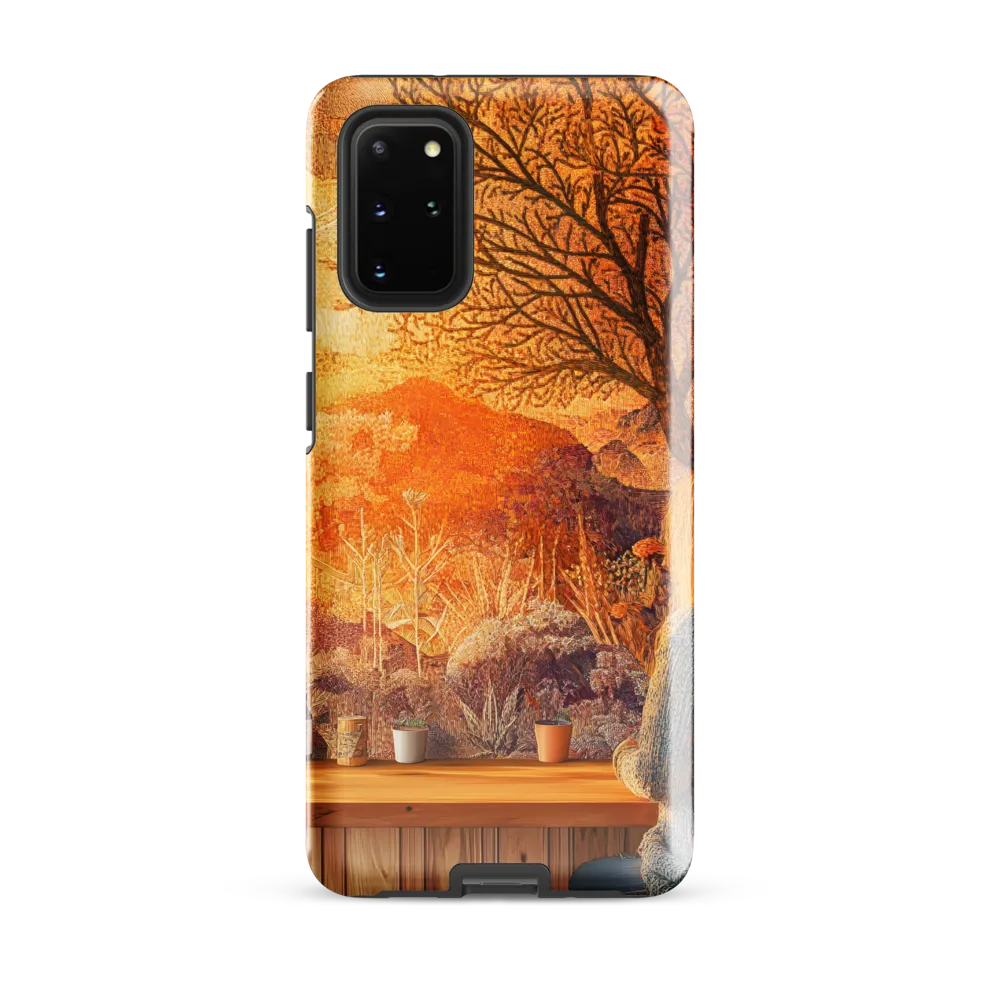 Whispers of a Golden Sunset | Phone Case |  S20 Plus | Tough Case | Glossy