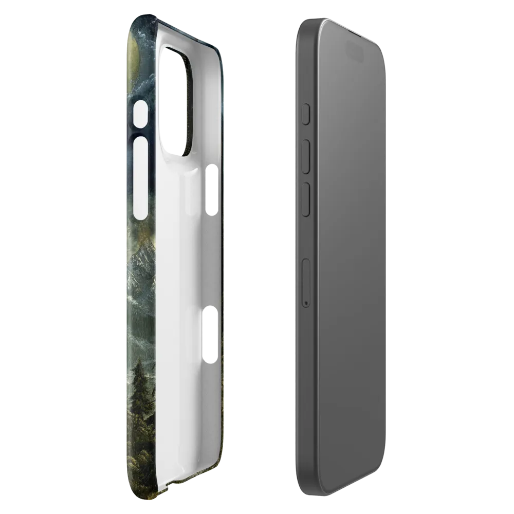 Whispers of the Moonlit Castle | Phone Case |  16 Pro Max | Snap Case | Glossy