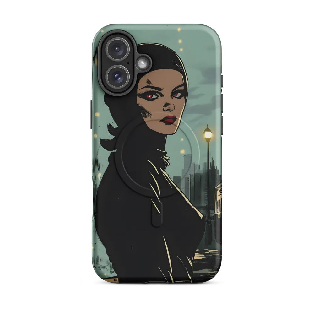 Shadows of Intrigue | Phone Case |  16 Plus | MagSafe® Tough Case | Matte