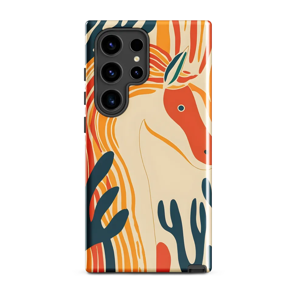 Whimsical Unicorn in a Lush Landscape