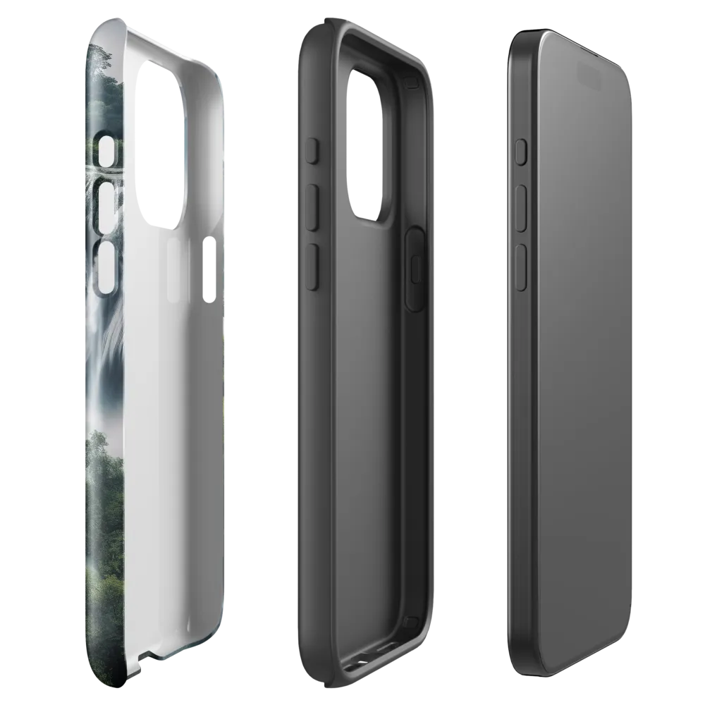 Whispers of the Cascades | Phone Case |  15 Pro Max | Tough Case | Glossy