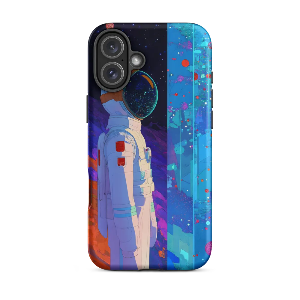 Cosmic Exploration: The Astronaut's Journey | Phone Case |  16 Plus | Tough Case | Matte