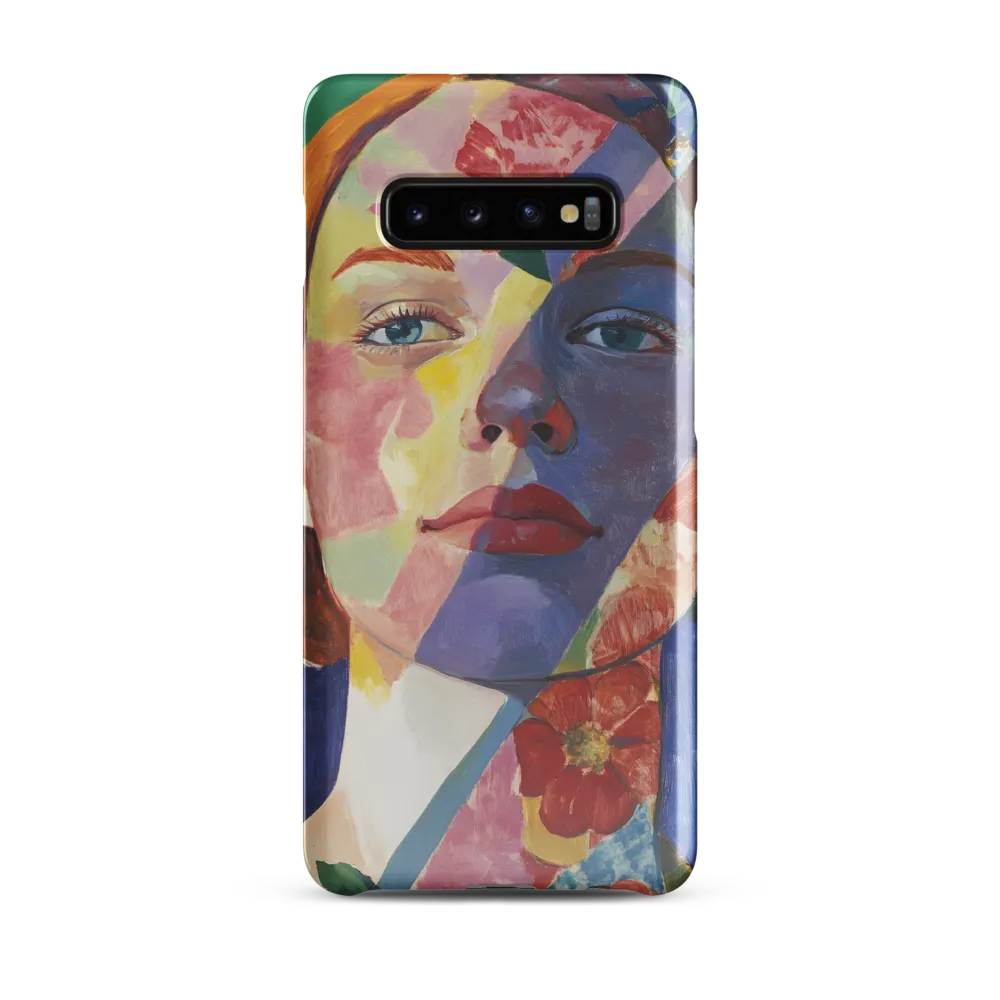 Portrait of Fragmented Beauty | Phone Case |  S10 Plus | Snap Case | Glossy