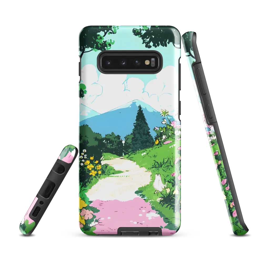 A Serene Journey Through Nature | Phone Case |  S10 Plus | Tough Case | Glossy