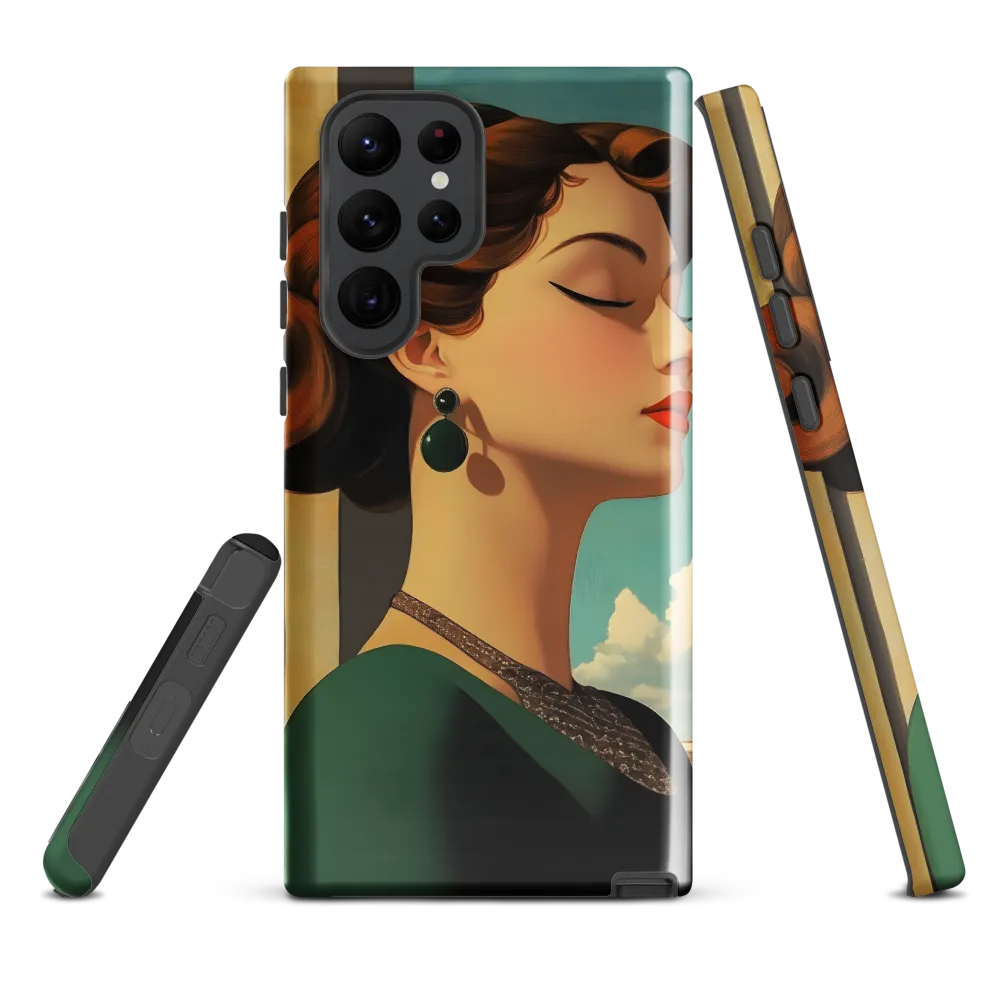Elegance in Art Deco: A Portrait of Grace