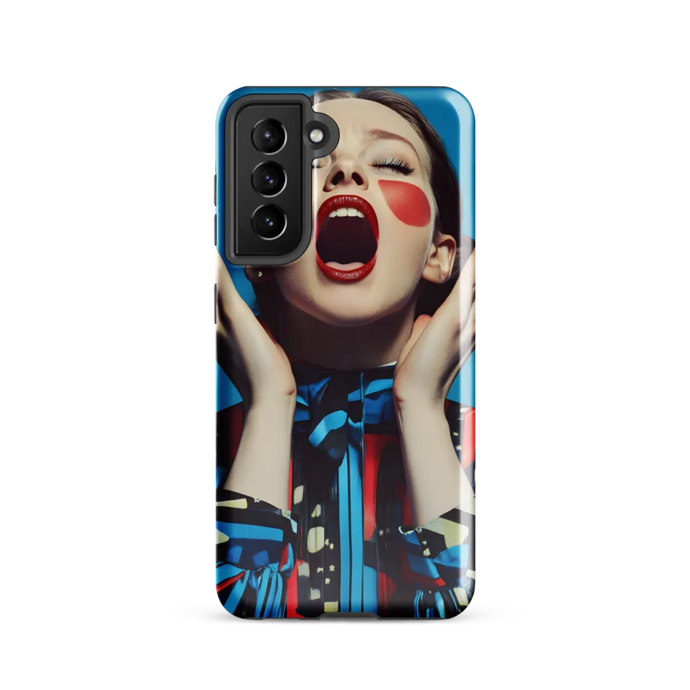 Echoes of Expression | Phone Case |  S21 | Tough Case | Glossy