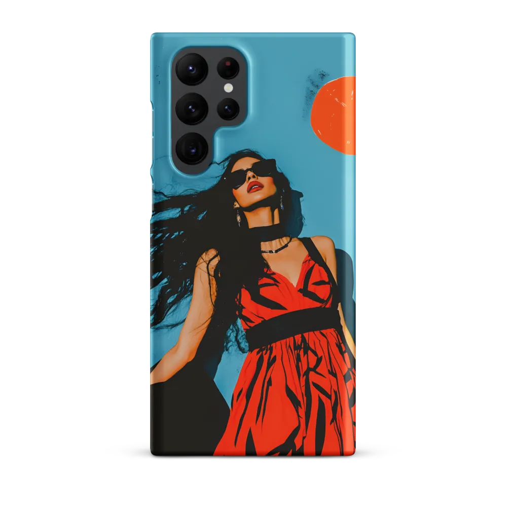 Sunset in Fashion: A Modern Portrait