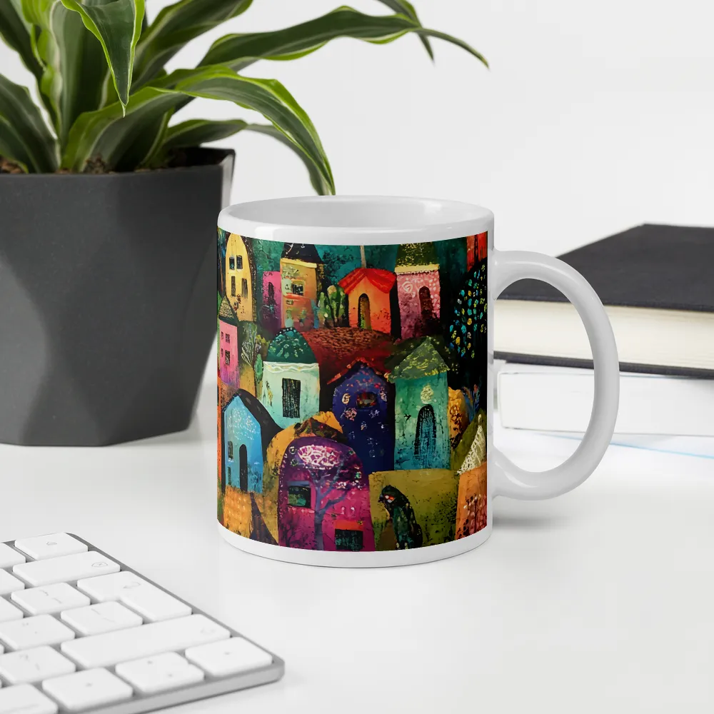 Whimsical Village Harmony | Mugs | Multiple Sizes & Colors