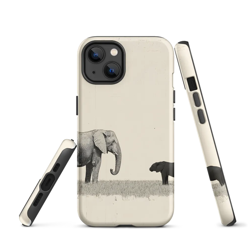 Contrasting Companions | Phone Case |  13 | Tough Case | Matte