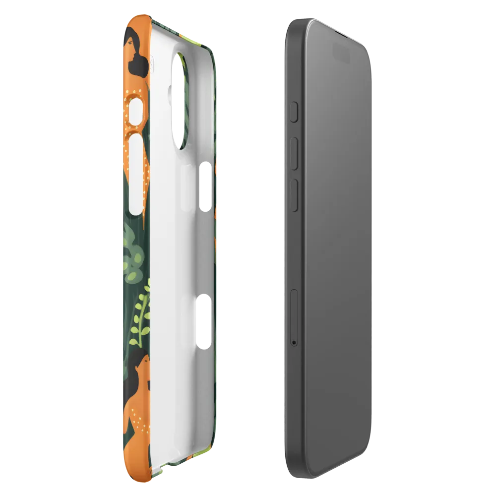 Playful Harmony in Patterns | Phone Case |  16 Plus | Snap Case | Matte