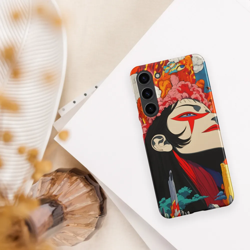 Eruption of Power | Phone Case |  S23 Plus | Snap Case | Matte