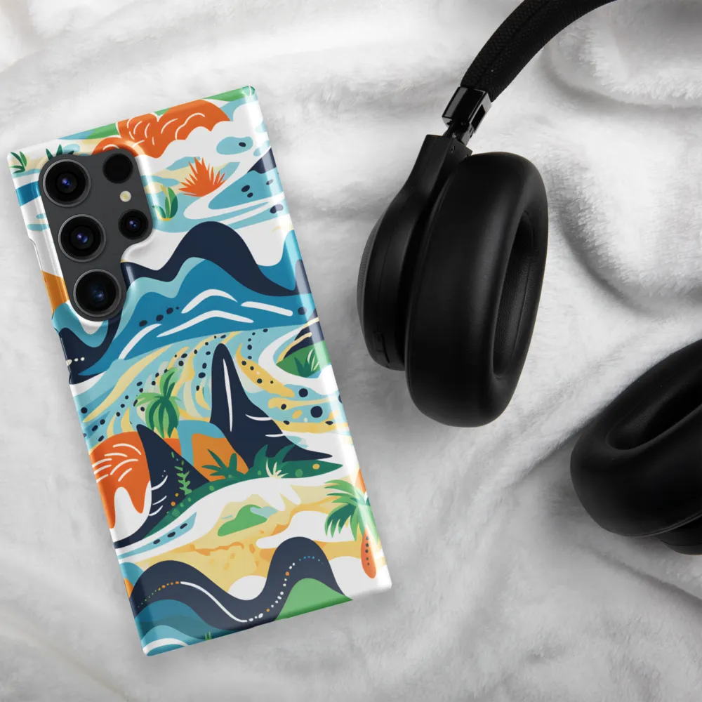 Abstract Tropical Landscape