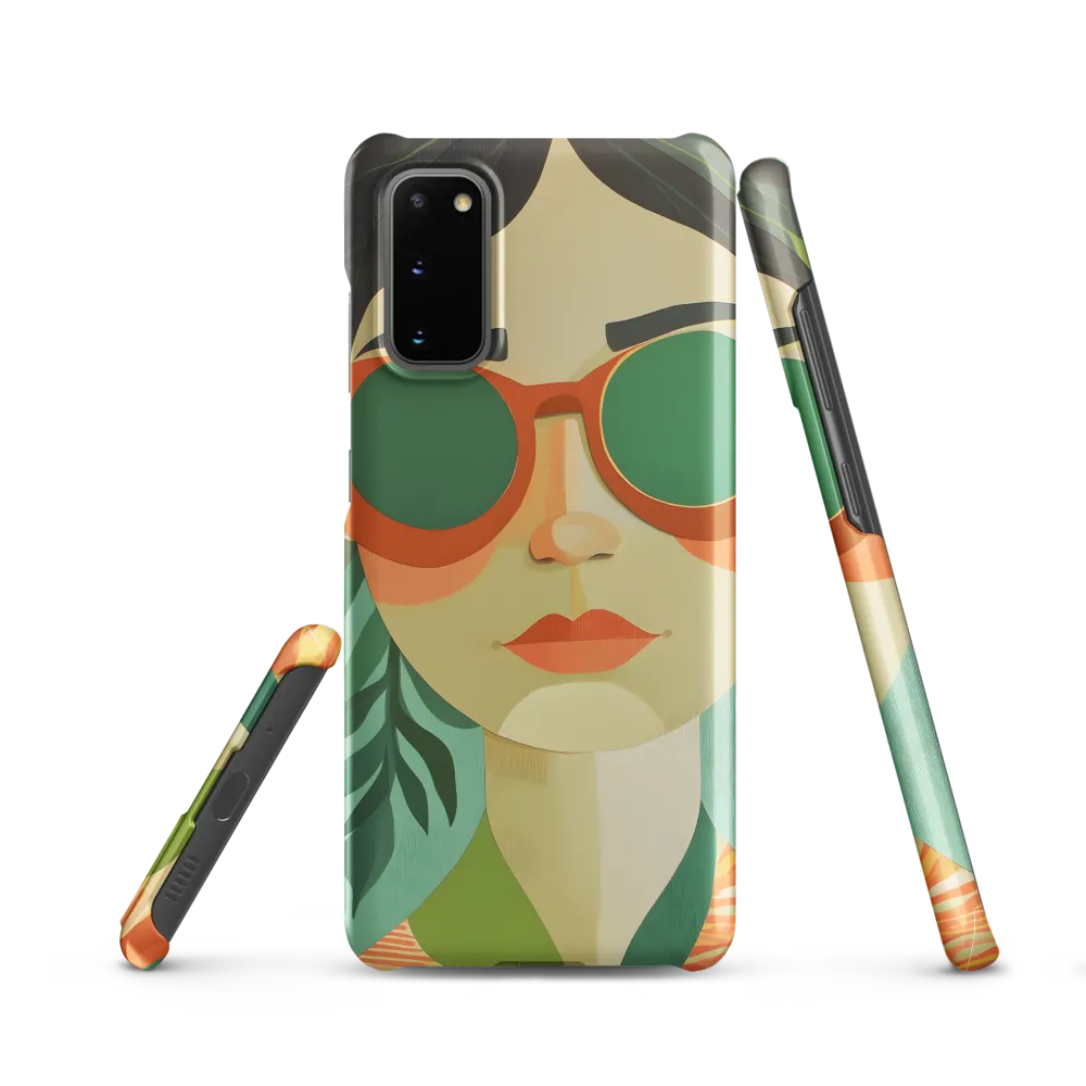 Bold Serenity: A Modern Portrait