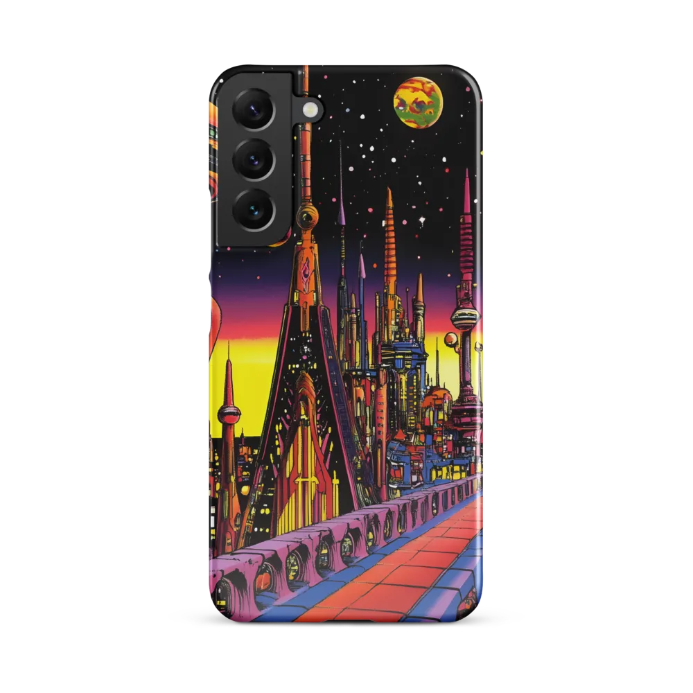 Futuristic Cosmos: A Journey Through Neon Cities