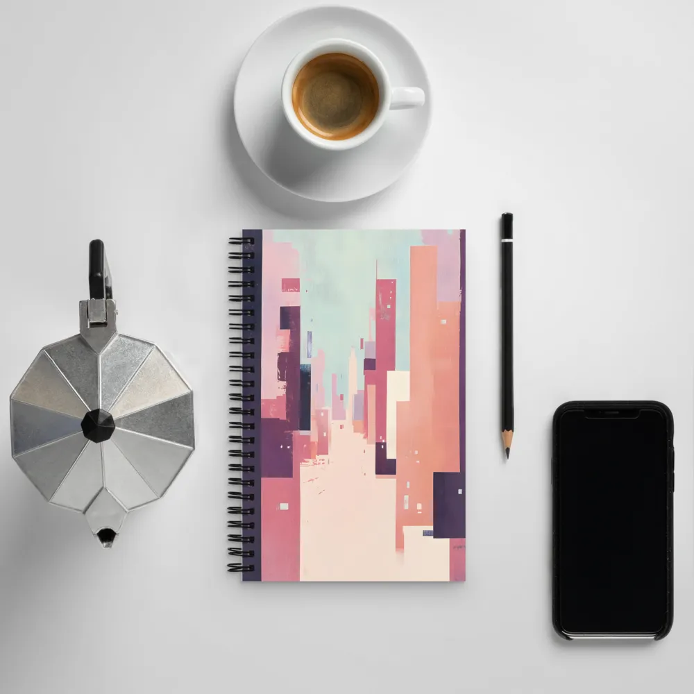 Tranquil Cityscape | Spiral Notebook